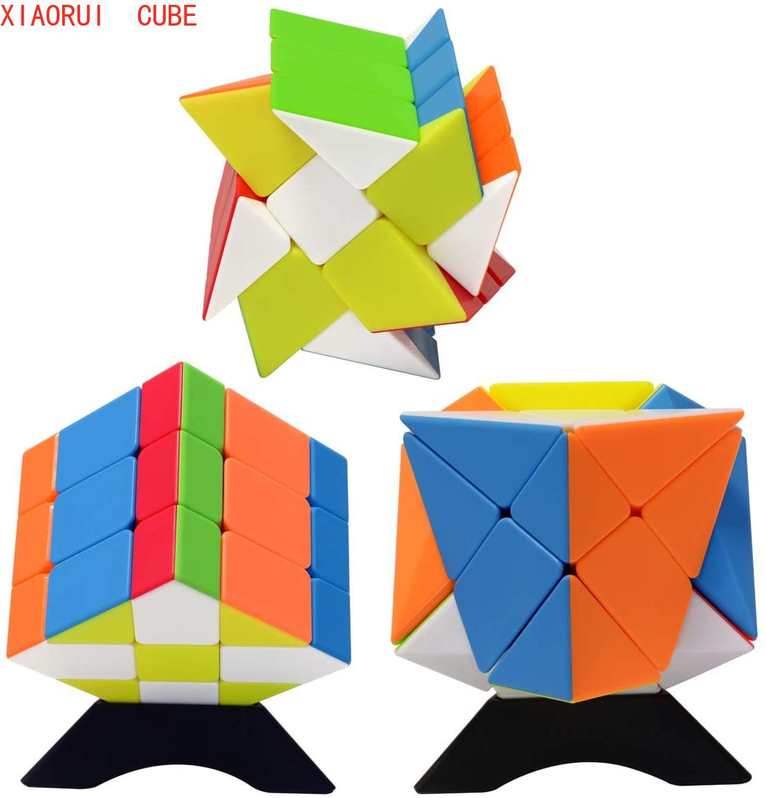 FISHER Set 3 Khối Rubik 3x3 Đồ Chơi Cho Bé