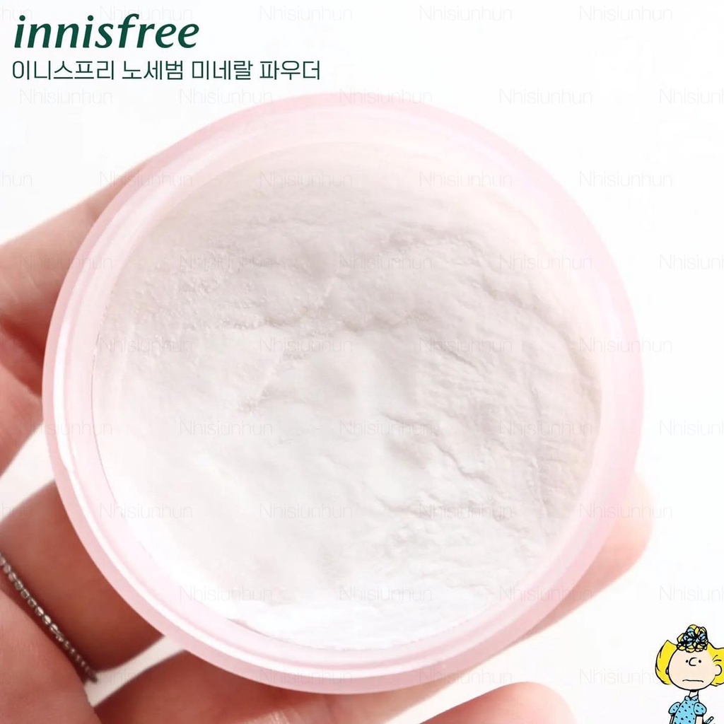 [ New] Phấn phủ dạng bột khoáng Innisfree No Sebum Mineral Powder