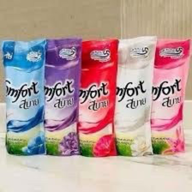 Nước xả vải Túi Thái Lan Lưu Hương Thơm Làm Mềm Vải Cho Một Lần Xả thơm ngát túi 600ml