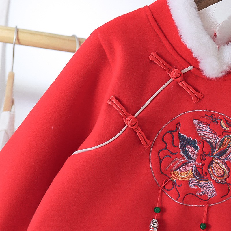 Đầm công chúa thêu họa tiết thời trang xinh xắn dành cho bé gái