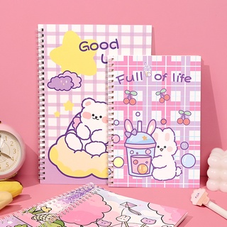 Sổ chiết washi tape lưu trữ sticker hoạt hình cute - 208mm x 148mm A5