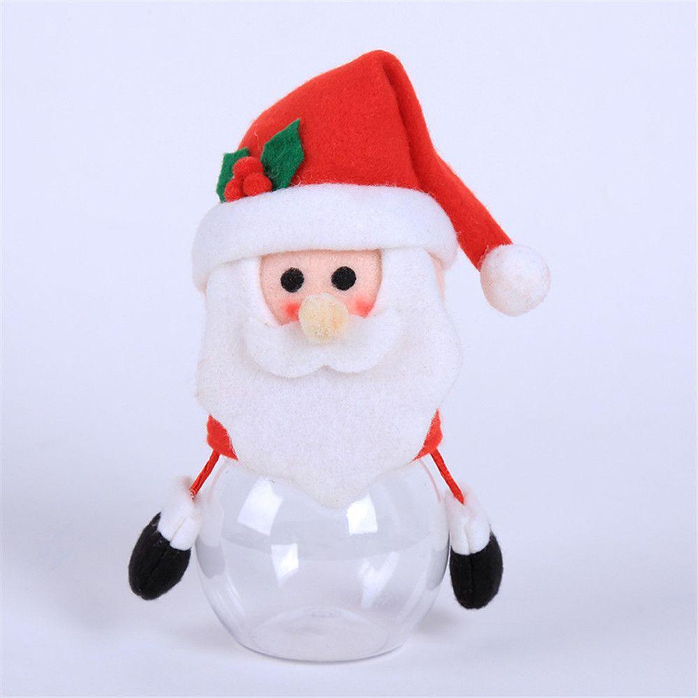 Hộp Đựng Kẹo Hình Ông Già Noel / Người Tuyết / Hươu Trang Trí Nhà Cửa
