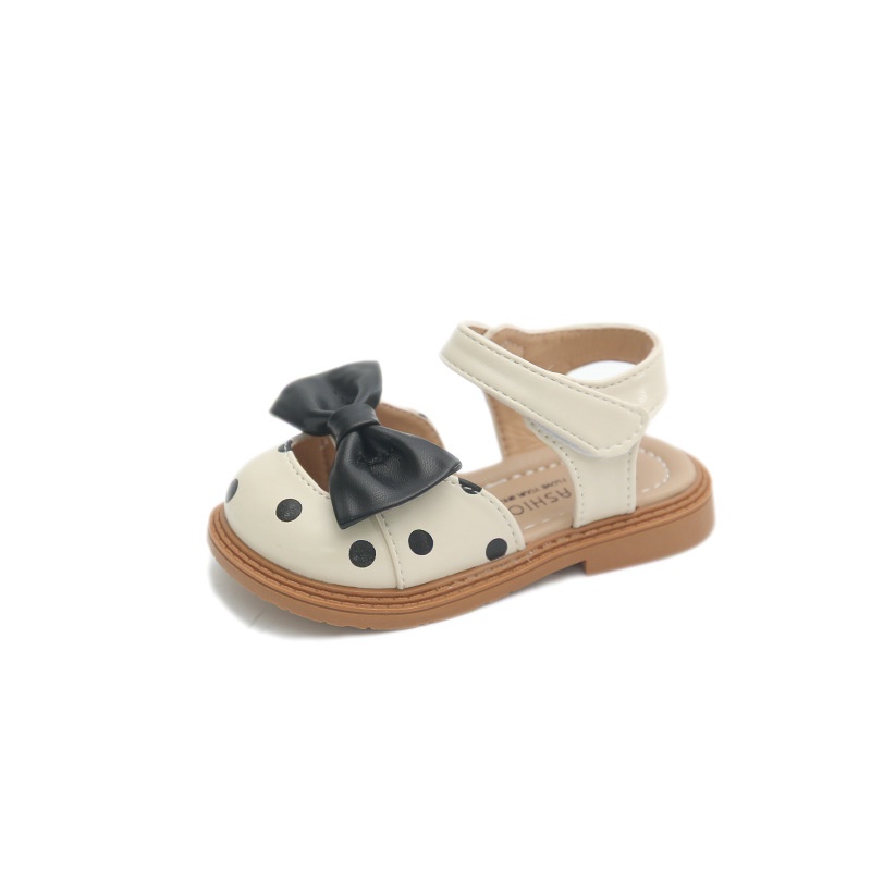 DBG105.24 Giày dép sandal cho bé gái hoạ tiết chấm bi xinh size 21/30