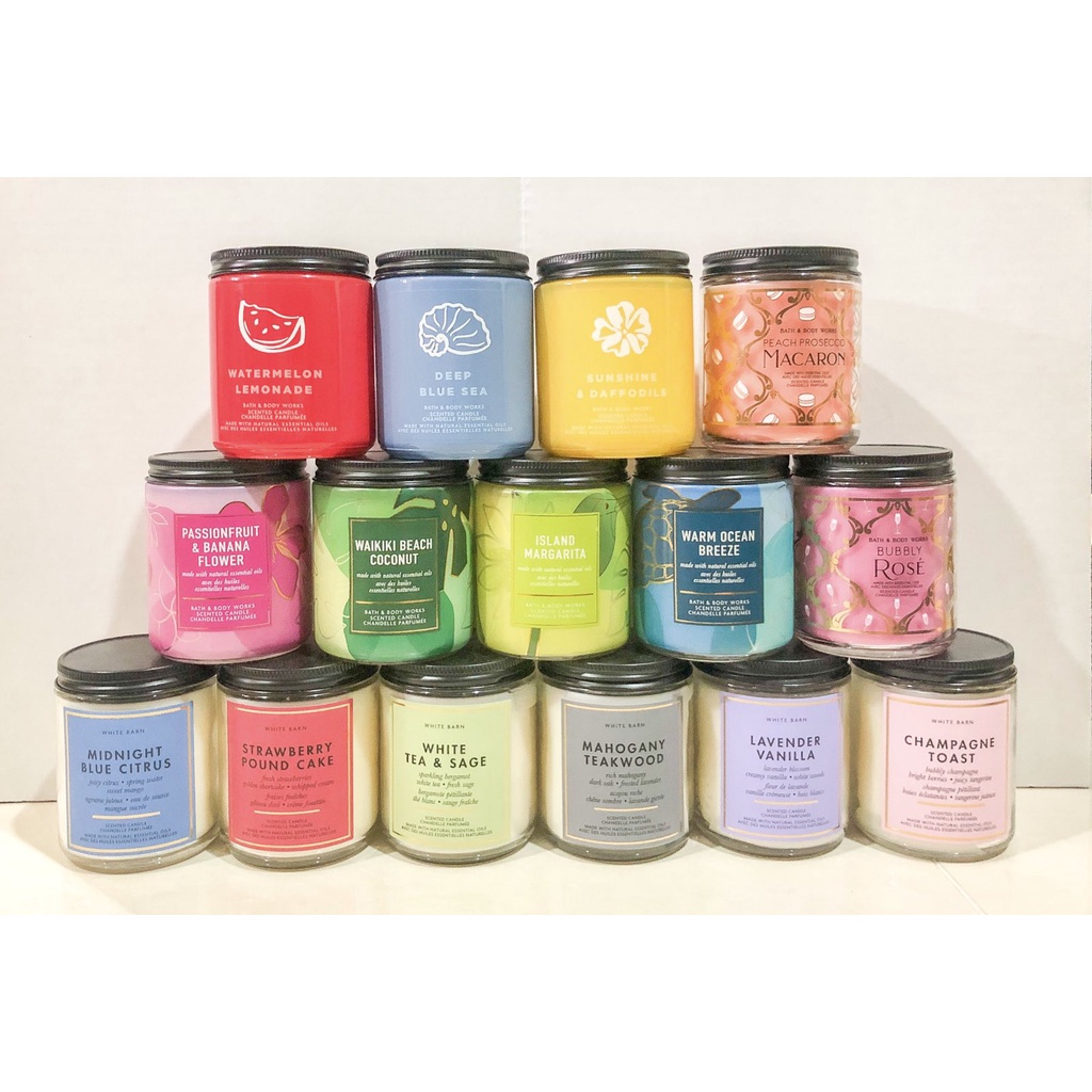 Nến 1 tim Bath & Body Works