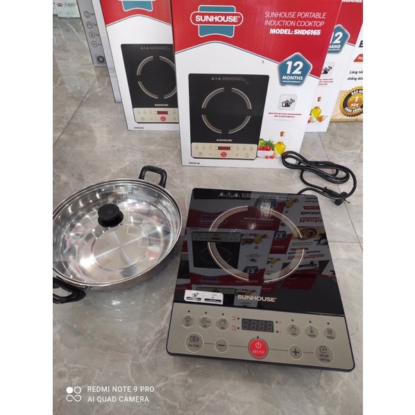 BẾP TỪ SUNHOUSE SHD6165 (kèm nồi lẩu)