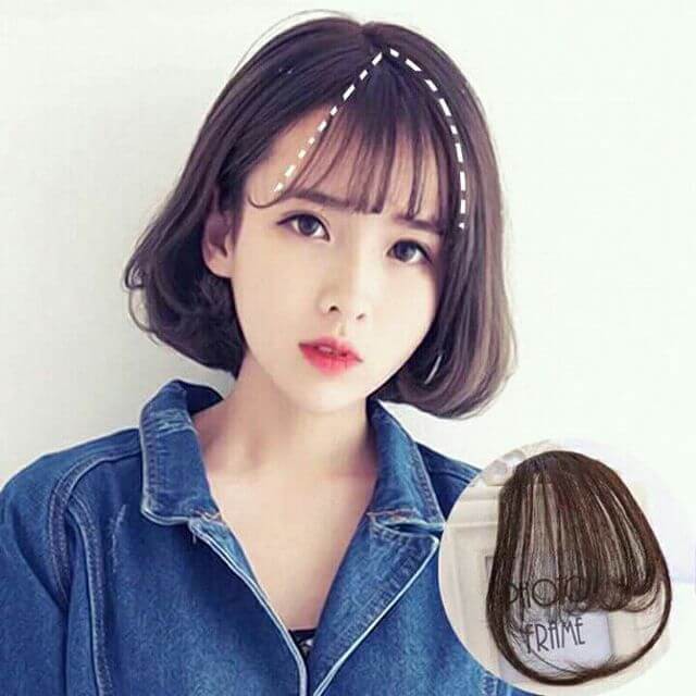 Tóc mái mưa mái thưa Hàn Quốc cho chị em sống ảo