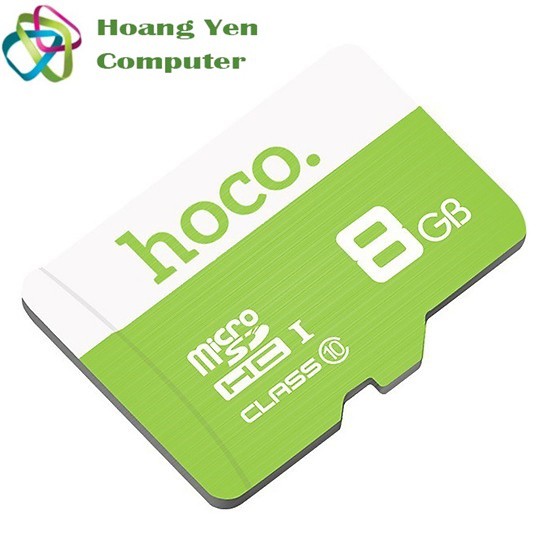 Thẻ Nhớ MICRO SDHC 8GB Hoco Class 10 75MB/S Chống Nước - BH 5 Năm - Hoàng Yến Computer