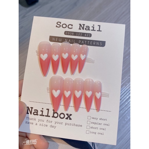 Nail box ombre