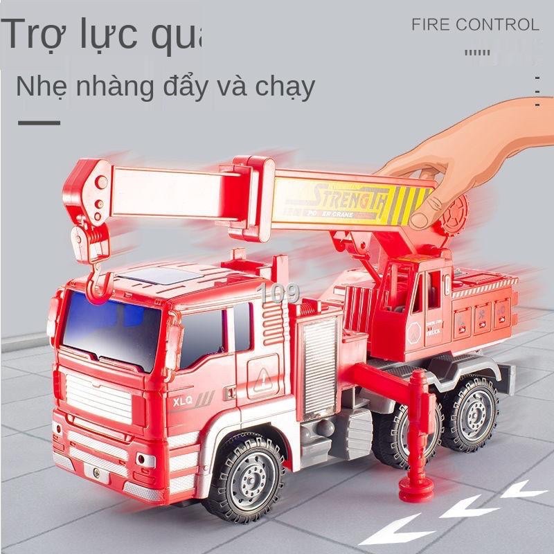 Sét 6 xe cứu hoả mô hình cỡ đại cho bé