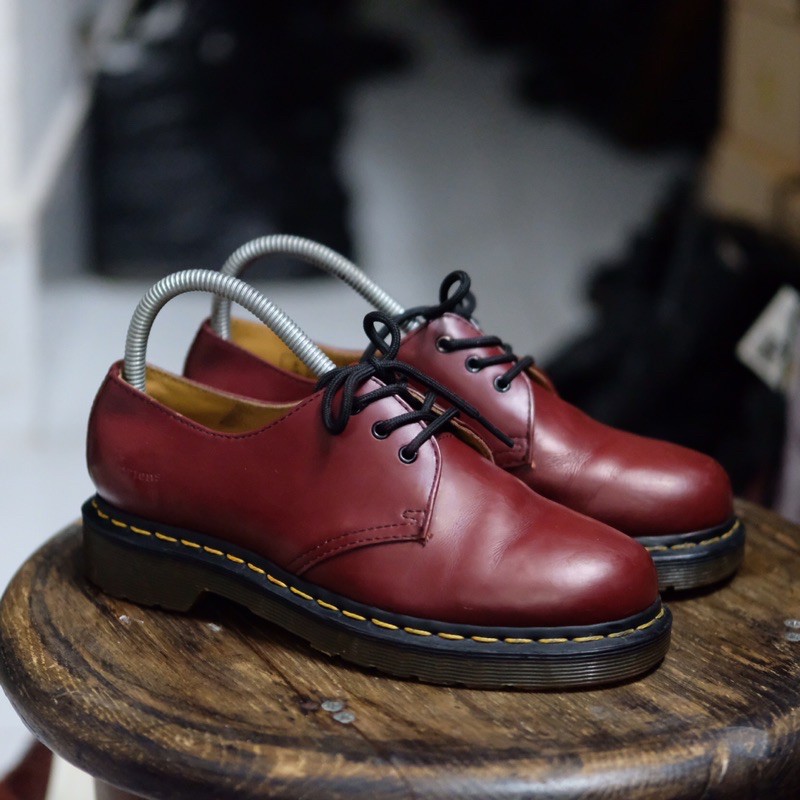 Giày Dr Martens 1461 Chery red - Size 36 - Hàng chính hãng đã qua sử dụng