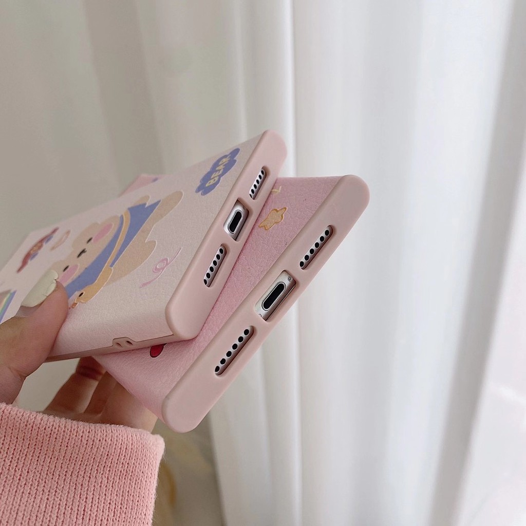 Ốp Lưng Dẻo In Hình Gấu Dễ Thương Cho Iphone 7 / 8 + / Ix / Xr / Xsmax / 11 / Pro / Pro Max / 12mini / 12 / Pro / Promax | BigBuy360 - bigbuy360.vn