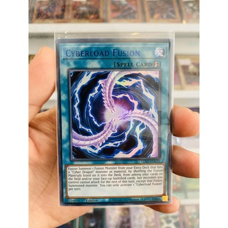 Thẻ Bài YugiOh! Mã LDS2-EN035 - Cyberload Fusion - Ultra Rare (Blue) - 1st Edition