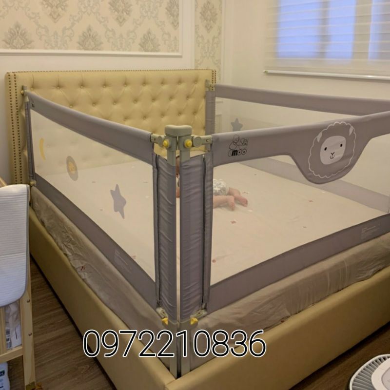 Thanh chắn giường Umoo thanh chắn giường an toàn cho Bé[giá rẻ lấy sao]