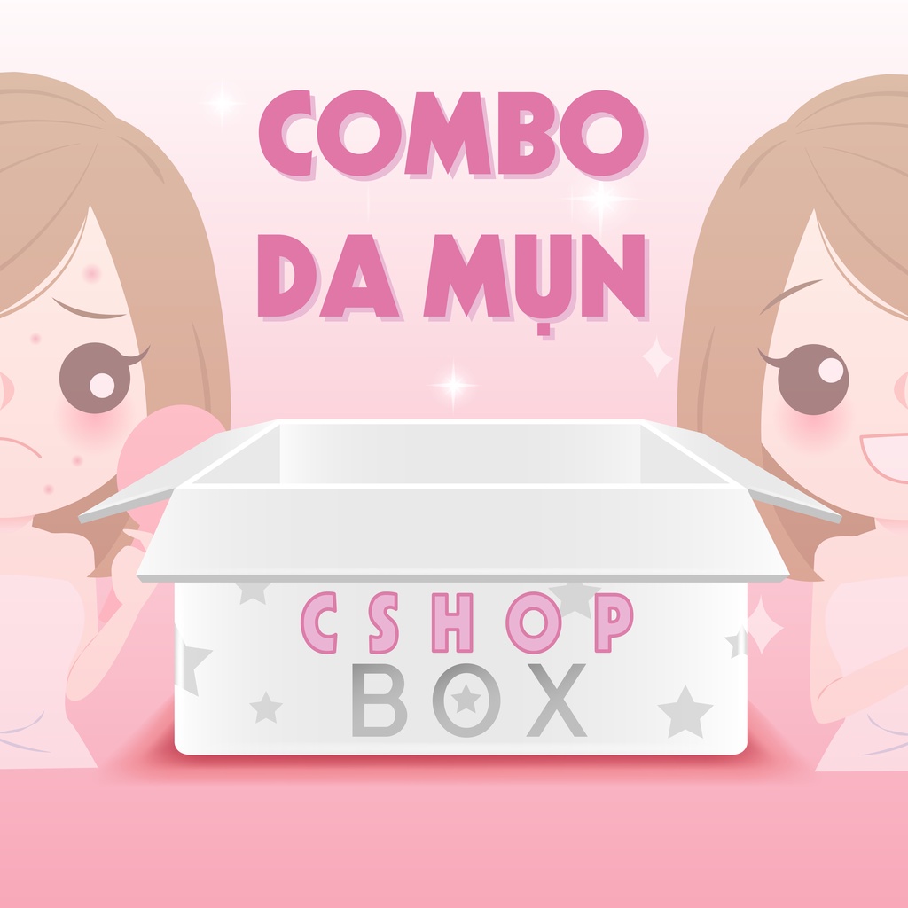 [CSHOP BOX] Combo Dành Cho Da Mụn, Dưỡng Da, Làm Dịu Da_Mỹ Phẩm Hàn Quốc Chính Hãng