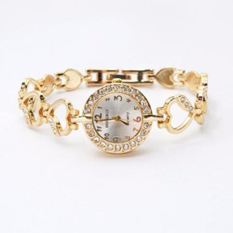 Đồng hồ nữ HONGRUI thời trang dây trái tim, cực xinh, dễ thương | BigBuy360 - bigbuy360.vn