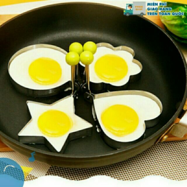Bộ dụng cụ rán bánh, rán trứng