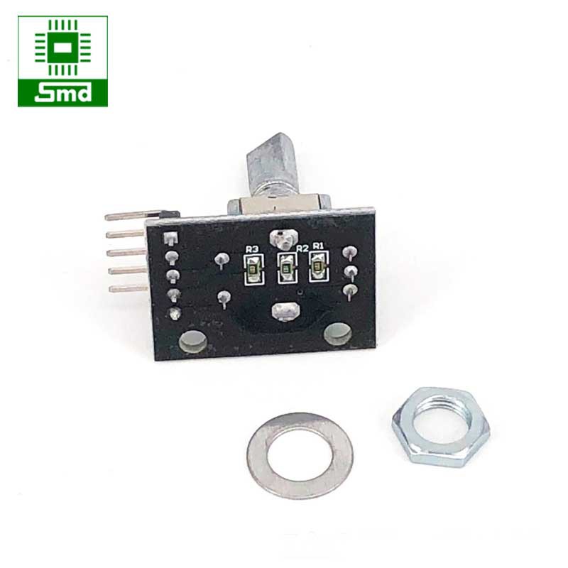 Module Encoder không giới hạn số vòng KY-040 5V xoay 360 độ