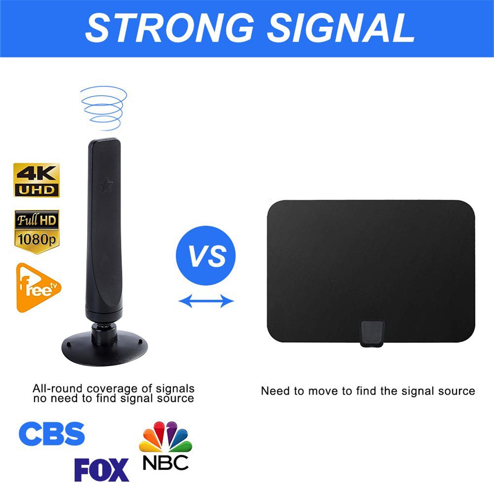 Ăng Ten TV Kỹ Thuật Số 1080p DVB-T2 3.0m Kèm Phụ Kiện