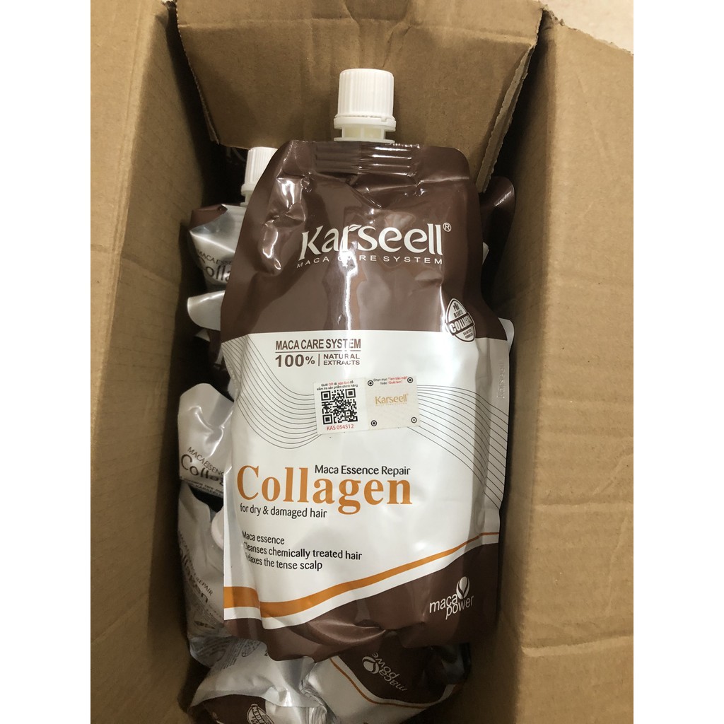 ✅[ KARSEELL ] Ủ TÓC COLLAGEN - KEM Ủ TÓC PHỤC HỒI COLLAGEN KARSEELL 500ML CHÍNH HÃNG [ HOT NHẤT ]