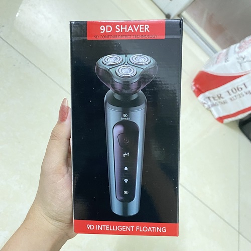 Máy Cạo Râu Đa Năng 9D Shaver Màn Hình LED - Tặng Kèm 1 Phụ Kiện