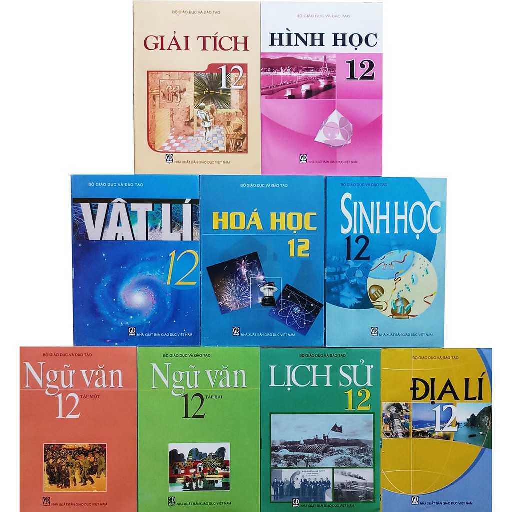 Bộ sách giáo khoa lớp 12 (14 quyển)