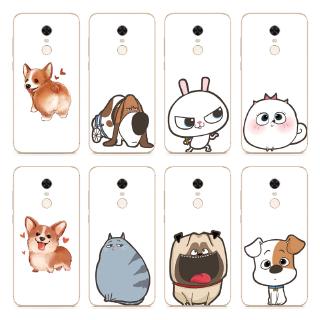 Ốp điện thoại họa tiết đáng yêu tùy chọn cho Xiaomi Redmi 5 Plus / Redmi 6 / 6A