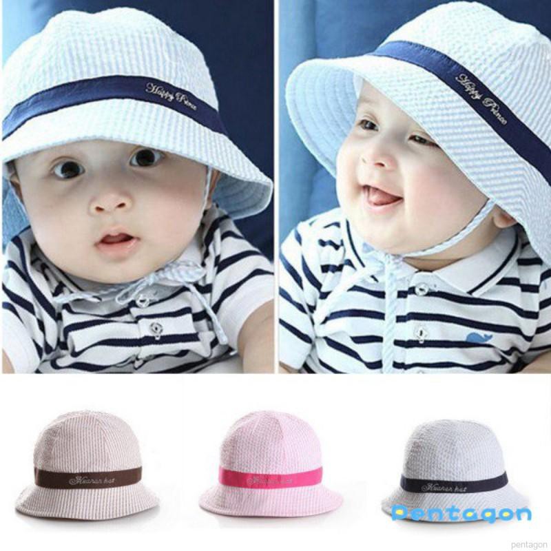 Mũ vành chống nắng dễ thương cho bé