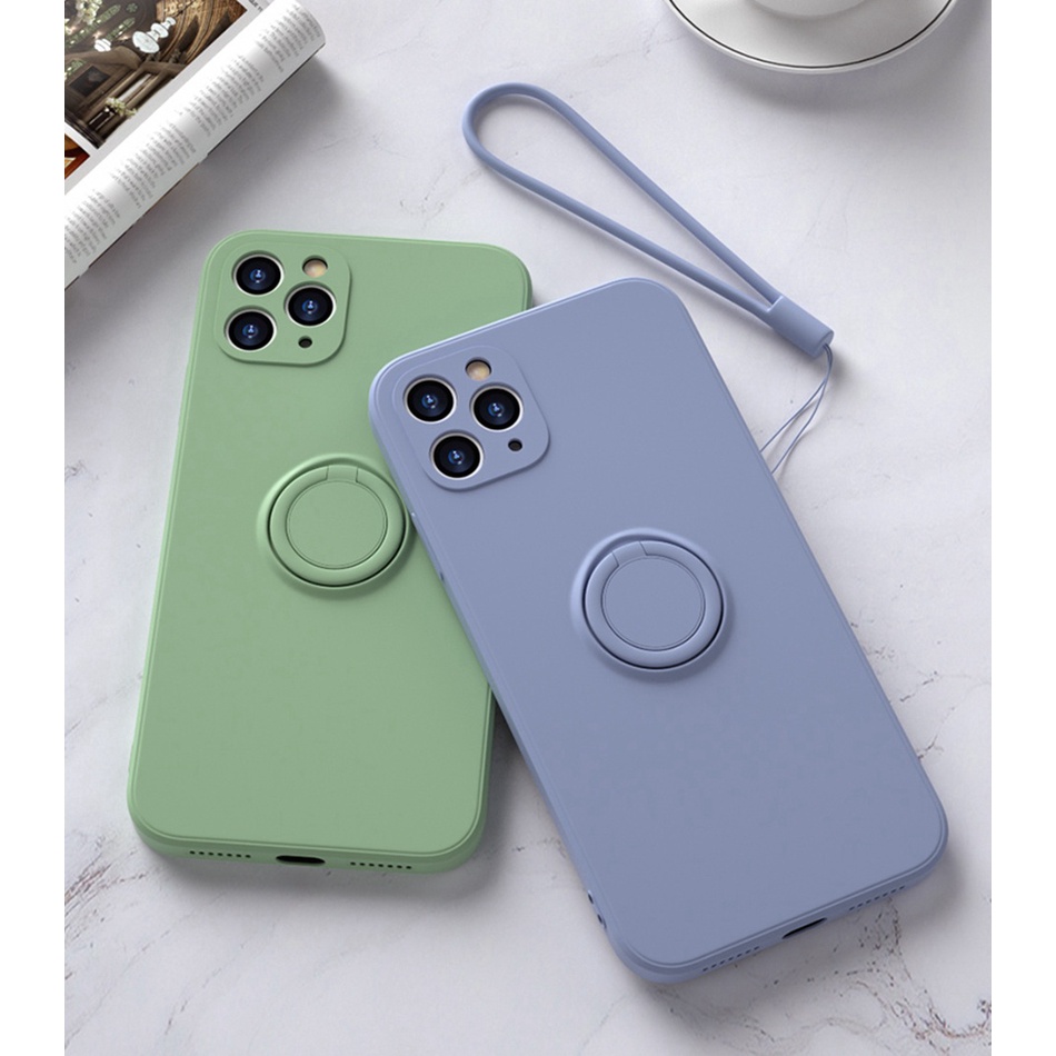 Ốp Điện Thoại Silicon Có Giá Đỡ Nam Châm Cho iPhone 14 13 12 11 Pro MAX Mini X XS MAX XR 6 6S 7 8 Plus 12Pro 13Pro 7Plus