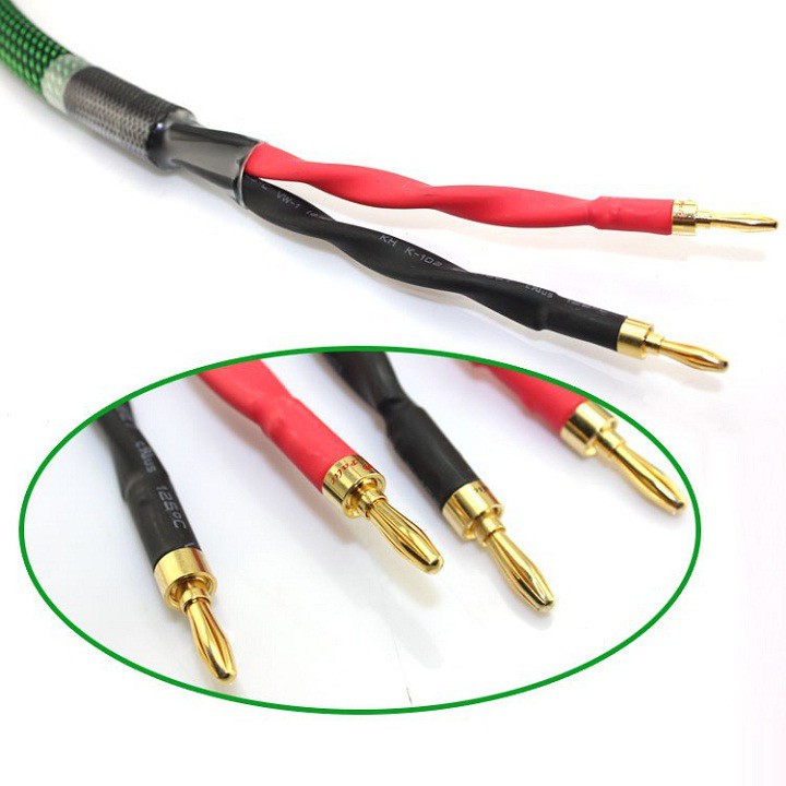 Dây Loa MCINTOSH 4 Lõi Đồng Mạ Bạc dài 1,5m - Hàng Chính Hãng