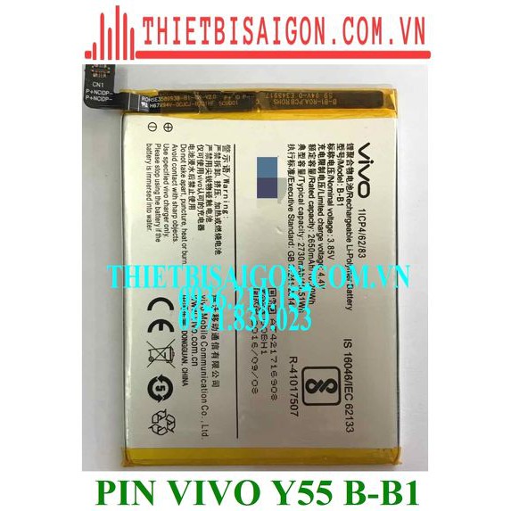 PIN VIVO Y55 B-B1 [ PIN XỊN ]