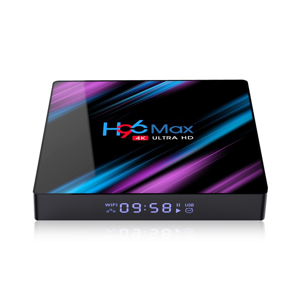 Tv Box H96 Max Android 10 2gb Ram 16gb Lõi Kép Wifi Và Phụ Kiện