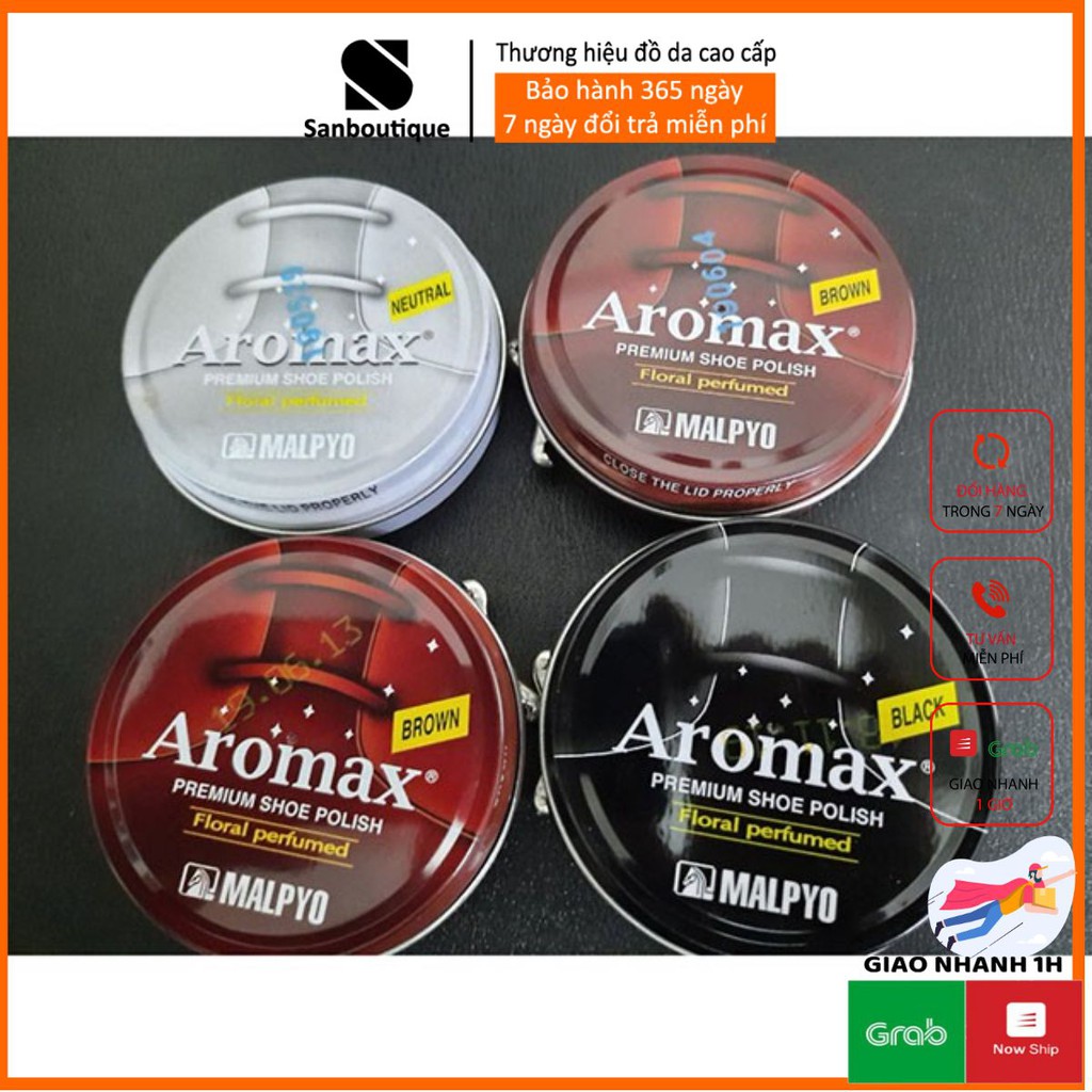 [HÀNG NHẬP KHẨU] XI ĐÁNH GIÀY HÀN QUỐC AROMAX, BẢO VỆ VÀ LÀM BÓNG GIÀY DÉP