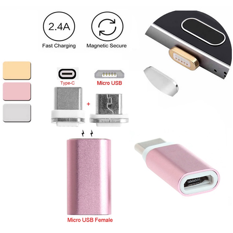 Đầu Chuyển Đổi Từ Cổng Micro USB Sang Giác Cắm Type C