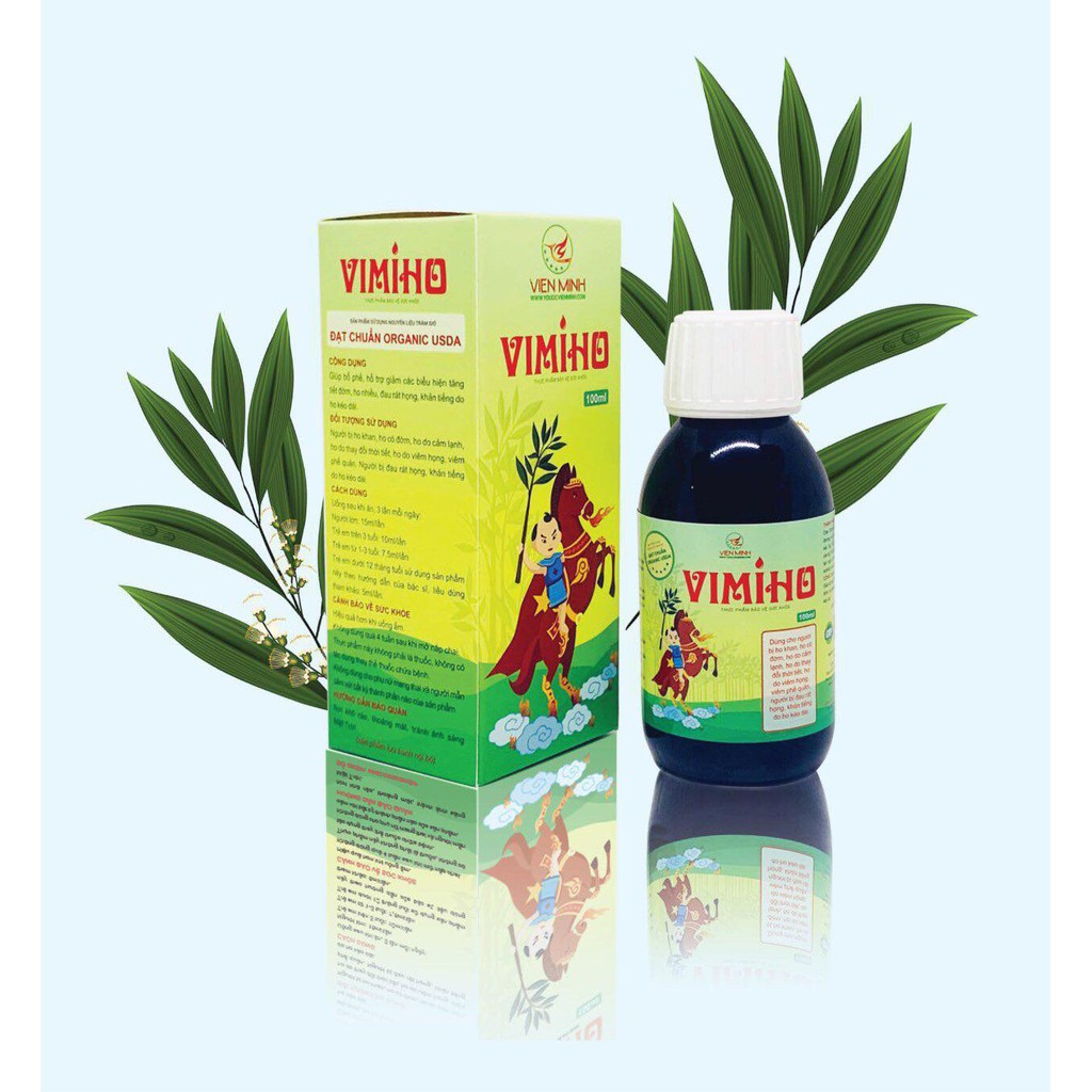 VIMIHO - Siro Ho Thảo Dược 100%