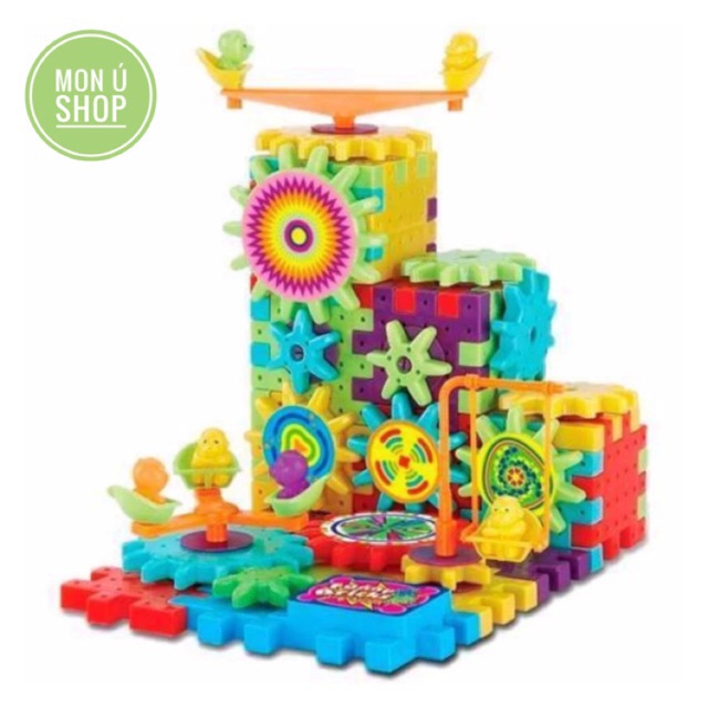 [Mã TOYNOV giảm 10% tối đa 15K đơn từ 50K] FUNNY BRICKS Bộ xếp hình chuyển động vạn bé mê