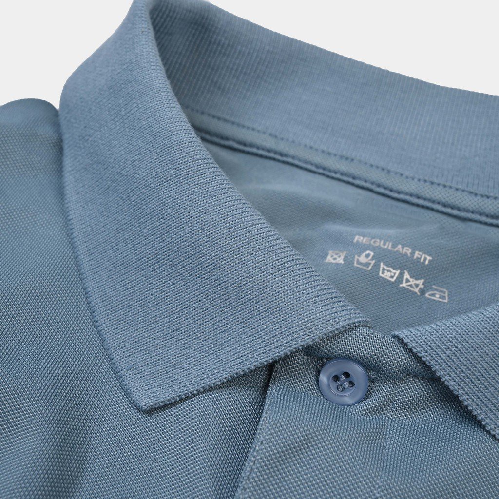 Áo polo nam cotton cá sấu ngắn tay phối màu nam nữ có cổ cộc tay form basic AT06 - Overman