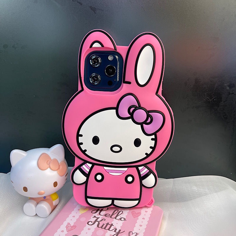 Ốp Điện Thoại Silicone Cao Su Mềm Họa Tiết Hoạt Hình Cho Iphone 13 12 11 Pro MAX X XS MAX XR 7 8 6 6S Plus