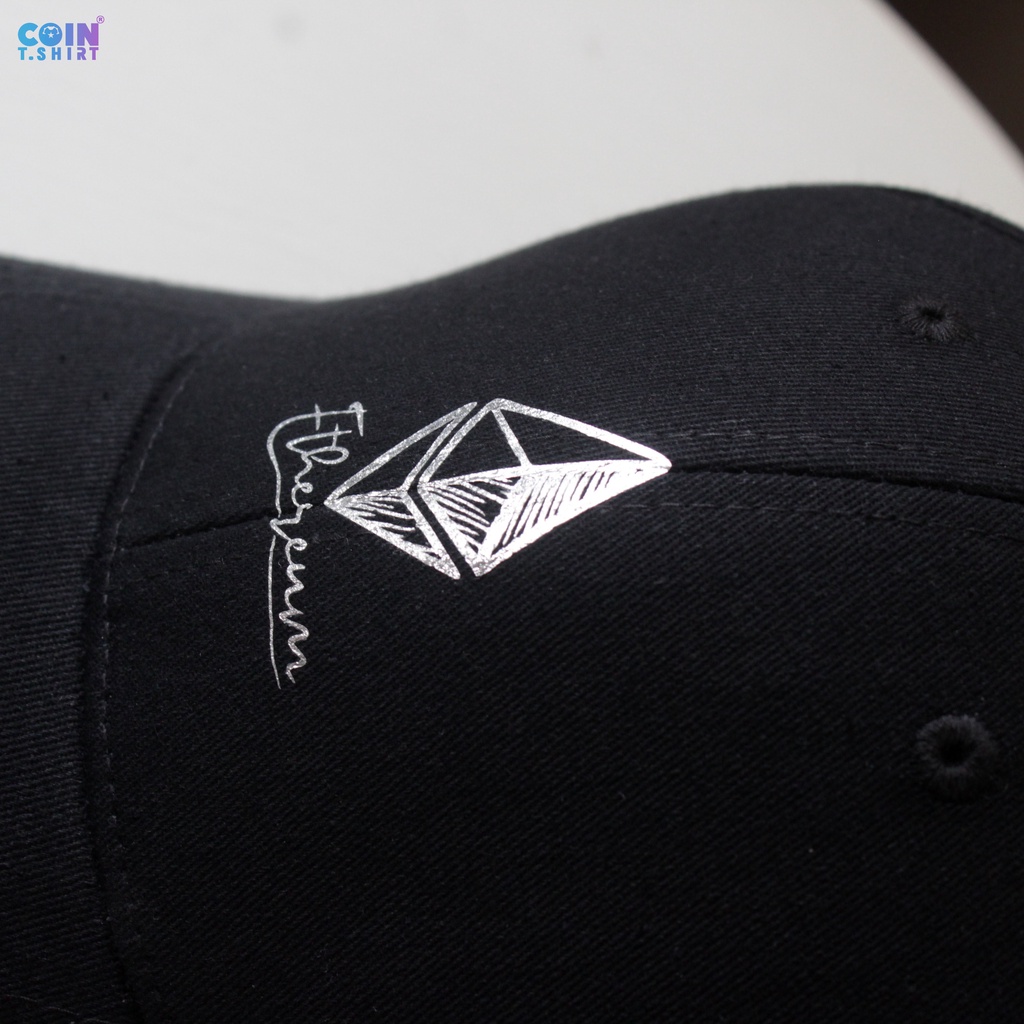 Mũ ETHEREUM cao cấp, Áo ETH, Binance, Bitcoin, Cointshirt