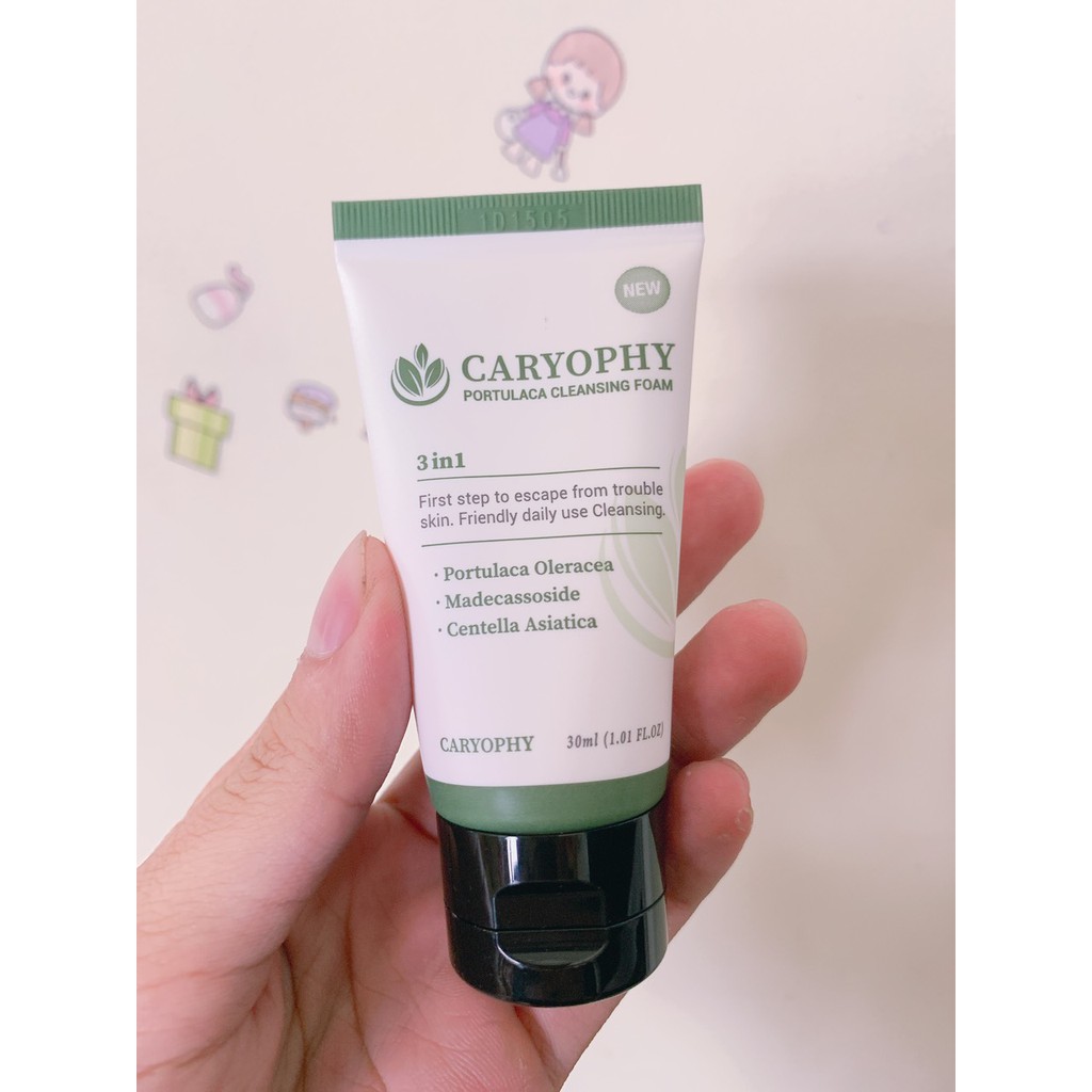 Sữa Rửa Mặt Cho Da Mụn CARYOPHY 30ml