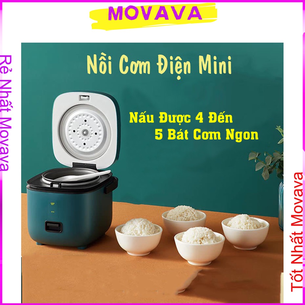 Nồi Cơm Điện Đa Năng Mini JIASHI 0.8L Nấu Cháo hầm xương Hàng Nội Địa Trung Cao Cấp - NCD1