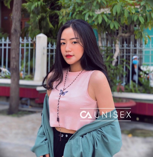 Áo CropTop Bướm Unisex ( 2 màu )