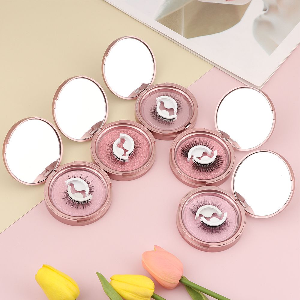 Keo Dán Lông Mi Giả 3D Tự Dính Không Cần Keo Có Thể Tái Sử Dụng Tiện Lợi Dành Cho Nữ