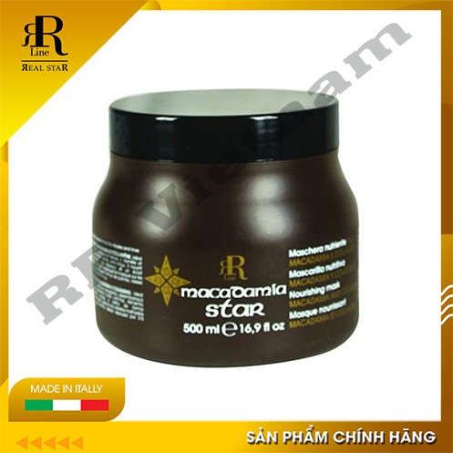 [Chính hãng] Dầu Hấp MACADAMIA STAR Chăm Sóc, Phục Hồi, Tái Tạo Tóc Sau 1 Lần Gội 500ml/Hủ