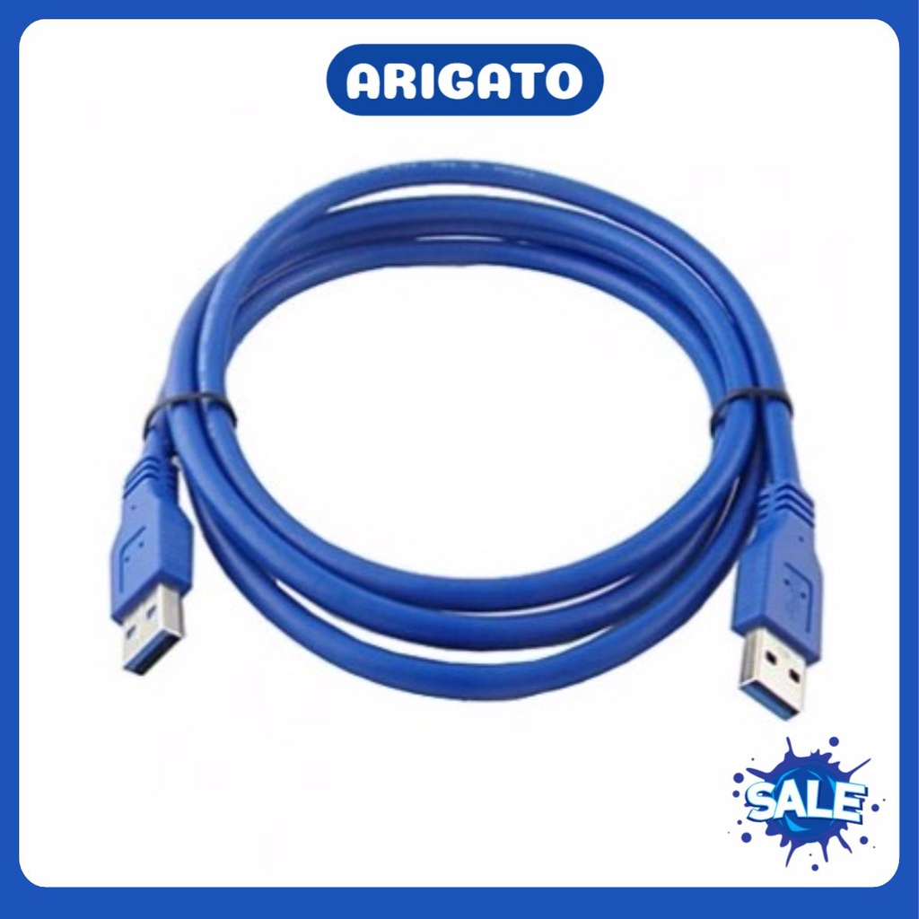 Dây Cáp 2 đầu đực dài 60cm 150cm USB 2 0 3 0 dây USB Mp3 hàng mới chất lượng cao ARIGATO