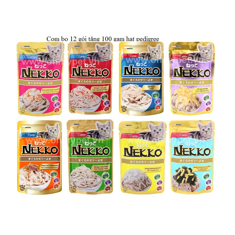 PATE MÈO NEKKO COM BO 24 gói