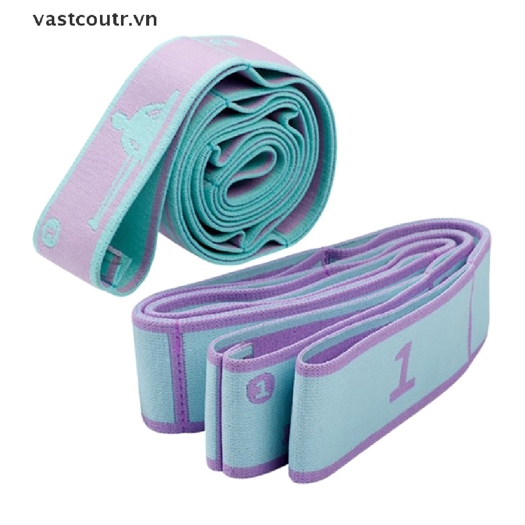Dây Đai Kháng Lực Co Giãn Hỗ Trợ Tập Yoga / Pilates / Nhảy Múa Cho Người Mới Bắt Đầu