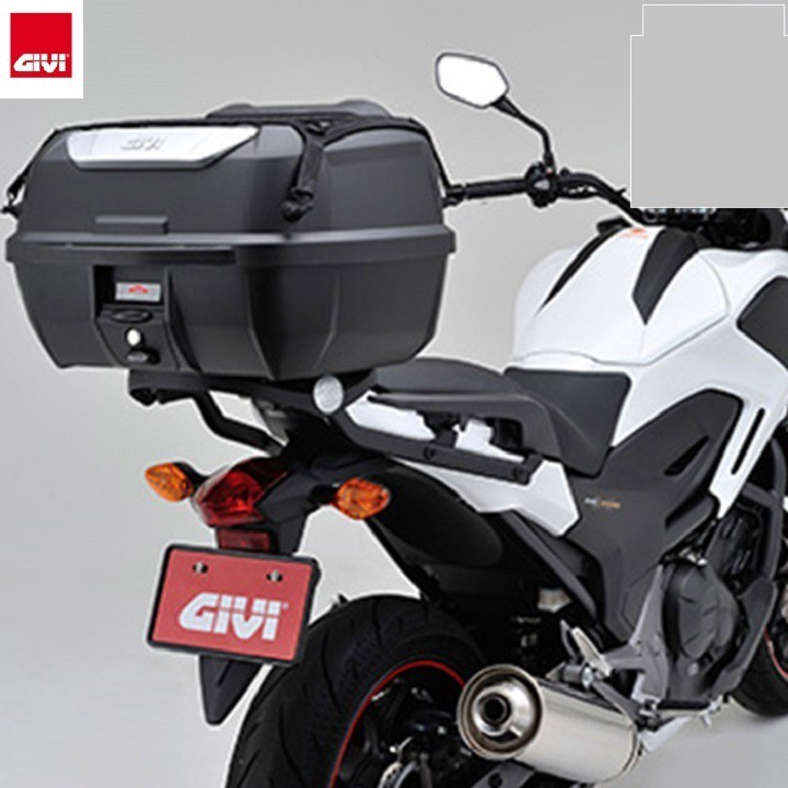 Thùng Givi E43NTL-ADV Mulebox 43L (Đen ốp bạc)