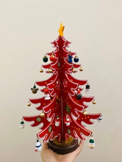 Cây thông Noel gỗ