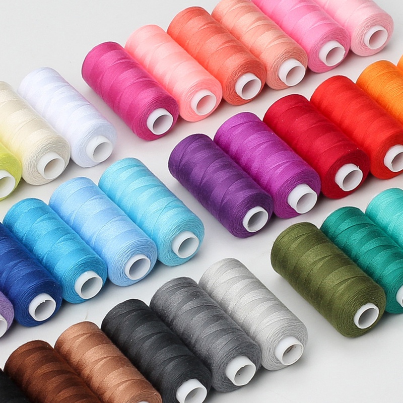 Set 6 Cuộn Chỉ Dùng Cho Máy Thêu Thủ Công Tại Nhà
