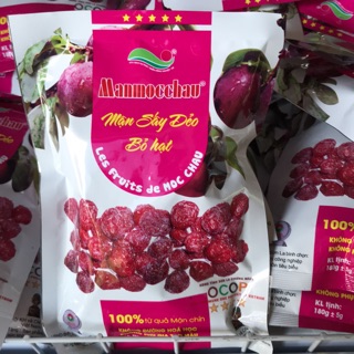 Mận sấy dẻo mộc châu không hạt gói 180gr